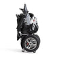 2026 New Portable Lithium Battery Aluminum Alloy Electric Wheelchair Most Convenient Folding Adult Automatic Electric Wheelchair