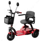 1000W Small Family Electric Tricycle Foldable For Elderly Woman With Backrest Mobility Scooters For Seniors Lightweight 3 Wheels