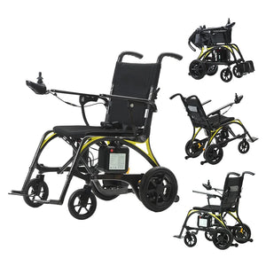 Lightweight Carbon Fiber Electric Wheelchair with Custom Colors