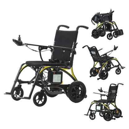Lightweight Carbon Fiber Electric Wheelchair with Custom Colors