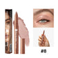Shimmer Cream Eyeshadow Stick, Waterproof Metallic Eye Shadow Crayon, Blendable & Long-Lasting