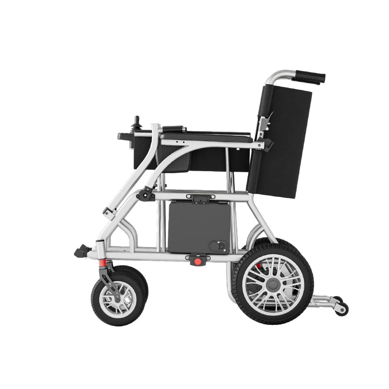 Lightweight Folding Aluminum Electric Wheelchair with Brushless Motor