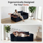 71-Inch Boneless Loveseat Sofa – Memory Foam Cloud Couch with Deep Seat Corduroy Upholstery, No Assembly Required