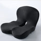 L-Shaped Memory Foam Seat Cushion with Lumbar & Tailbone Support, Adjustable Strap for Office Chair, Car & Truck