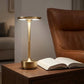 Portable Rechargeable LED Table Lamp, Stepless Dimming, 3 Light Colors, Touch Control, USB-C Charging, Aluminum Alloy Body and Anti-Slip Base