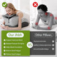 Multifunctional Memory Foam Prone Reading Pillow with Removable Headrest, Arm & Upper Body Support, Anti-Slip Bed Pillow