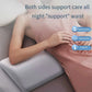 Memory Foam Lumbar Support Pillow for Sleeping – Lower Back & Waist Support Cushion for Bed, Side & Back Sleepers