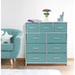 9-Drawer Nightstand Chest, Bedside Storage Dresser & Organizer for Bedroom, Home Office and Living Room