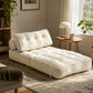 Folding Convertible Sofa Bed – Single Sleeper Chair & Floor Lounge with Back Support Pillow for Living Room, Bedroom & Guest Room