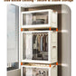 Large Foldable Storage Cabinet, Multi-Size Multifunctional Organizer with Folding Design for Bedroom, Home & Office
