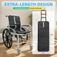 One-Way Transfer Support Seat Cushion with Handles, Non-Slip Positioning Pad for Seniors, 48.4 x 16.7 Inch