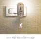 Plug-In LED Night Light, Motion Sensor, Dusk-to-Dawn Photocell, 15 Lumens, Warm White