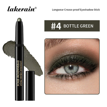 Eyeshadow and Eyeliner Stick, Matte and Shimmer Shades, Waterproof Metallic Glitter Eye Makeup Pencil