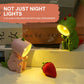 Mini LED Folding Desk Lamp, Cute Pet Design, Adjustable Portable Night Light