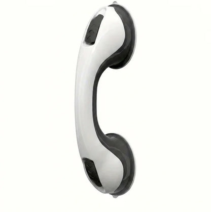 No-Drill Suction Shower Grab Bar – Non-Slip Bathroom Safety Support Handle