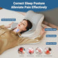 Ergonomic Memory Foam Reading Pillow for Bed, Wedge Backrest & Headboard Pillow for Back, Neck & Chin Support