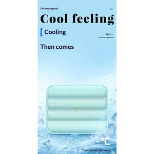 Cooling Gel Seat Cushion, Ergonomic Chair Pad for Office, Computer Desk, Car & Driver Seat, Long Sitting Comfort Support