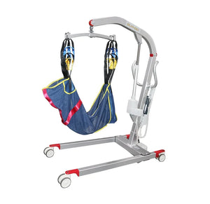 Aluminum Alloy Patient Transfer Lift Walking Machine with Free Sling