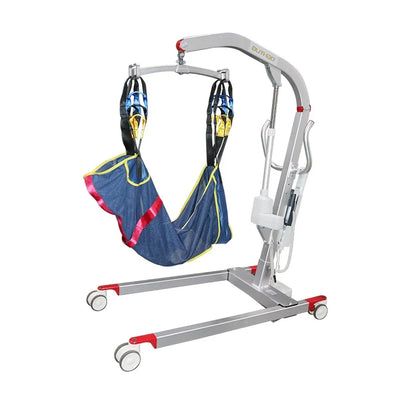 Aluminum Alloy Patient Transfer Lift Walking Machine with Free Sling