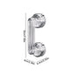 Suction Cup Shower Grab Bar – No-Drill Bathroom Safety Handle for Bathtub & Shower
