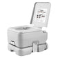 Portable Camping Toilet with Carry Bag – 3.2 Gal Waste Tank, Pressurized Flush, Leak-Proof RV Travel Toilet