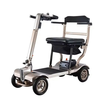Lightweight Foldable 4-Wheel Electric Mobility Scooter for Seniors
