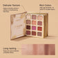 Foldable All-in-One Makeup Palette with Eyeshadow, Blush, Lipstick & Shimmer Highlighter, Travel Set