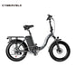 1000W Folding Electric Bike for Adults – 48V 20.8Ah Removable Battery, 20" Fat Tires, Front Suspension & Rear Rack