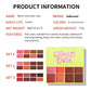 8-Color Cream Blush & Highlighter Palette, Natural Shades, Long-Lasting Waterproof Face Makeup