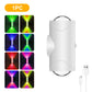 LED Motion Sensor Wall Sconce, 3 Modes 8 Colors, USB Rechargeable Magnetic Night Light for Bedroom & Bathroom