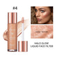 2-in-1 Liquid Illuminator and Highlighter, Dewy Radiant Face and Body Shimmer Makeup