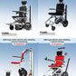 High Capacity Electric Stair Climbing Wheelchair
