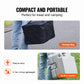 Portable Camping Toilet with Pressurized Flush – Leak-Proof & Odor-Reducing Porta Potty for RV, Travel & Outdoor Use
