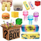 Mini Food & Foot-Shaped Mochi Squishy Mystery Blind Box, Soft Sensory Squeeze Fidget Toy