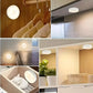 5-Pack 8-LED Motion Sensor Night Lights, USB Rechargeable Magnetic Wall Lights for Stairs, Closets, Bedroom & Cabinets