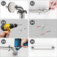 2-Pack 16" Shower Grab Bars – Satin Nickel Stainless Steel Bathroom Safety Handles for Seniors