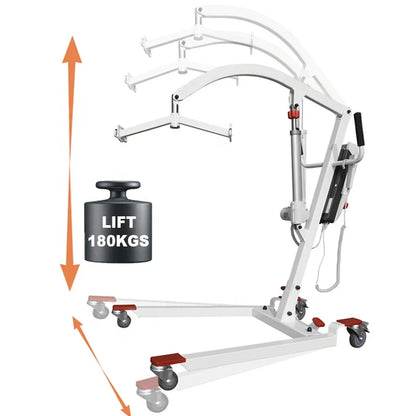 Portable Electric Patient Transfer Lift with Sling