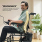 Lightweight Foldable Electric Wheelchair with 360W Dual Motor for Adults