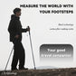 Ultra-Light Carbon Fiber Foldable Trekking Poles – 5-Section Hiking Sticks with EVA Grip, 2-Pack