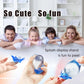 Water Drop or Heart-Shaped Squishy Toy with Base, 1-Piece Slow-Rising Sensory Squeeze Fidget