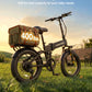 Z20 Folding Electric Bike for Adults – 1200W Peak Motor, 48V 12Ah Removable Battery, 20" Fat Tires, 28 MPH