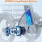1200W Folding Electric Tricycle for Adults, 48V 10.4Ah Removable Battery, 18" Fat Tire, 18 MPH, Up to 50 Miles