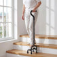 Adjustable Stair Climbing Assist Cane for Seniors, Portable Half-Step Walking Aid for Stair Support, Height Adjustable