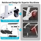 Sit-to-Stand Patient Transfer Aid – Adjustable Seat & Knee Pads with Safety Belt and Casters