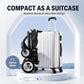 Lightweight Folding Aluminum Alloy Electric Wheelchair with Lithium Battery