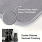 Soft Flannel Bathroom Floor Mat, Absorbent Bath Rug with Non-Slip PVC Backing, Printed Floor Mat for Bathroom & Doorway