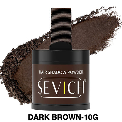 Hairline and Root Cover-Up Powder, 10 g, Waterproof Hair Concealer, 5 Shades