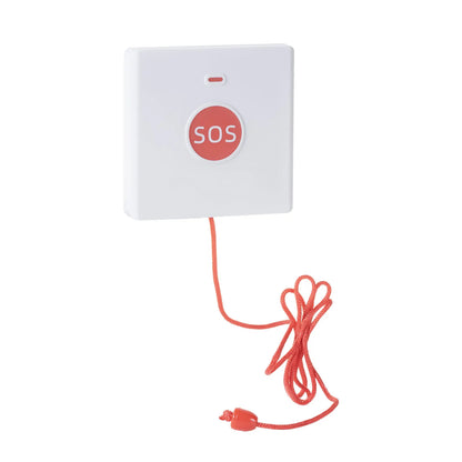 Topvico1/2/3/5pcs 433mhz SOS Panic Button Emergency Call For Elderly Senior Alarm, One Key Press / Pull For Help Caregiver Pager