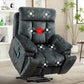 Power Lift Recliner Chair for Elderly with Massage & Heat, 2 Cup Holders, Side Pocket & USB Port