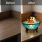 Halloween Ghost Reading in Bathtub Table Lamp, Stained Glass Night Light for Bedroom and Living Room Decor